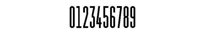 GarajeMonospace1303 Black Font OTHER CHARS