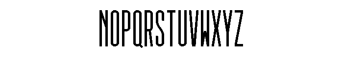GarajeMonospace1303 Bold Font UPPERCASE