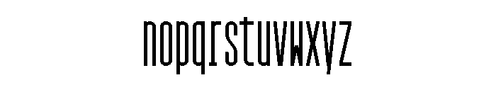 GarajeMonospace1303 Bold Font LOWERCASE