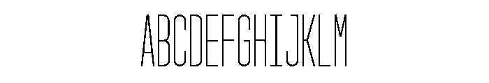 GarajeMonospace1303 Book Font UPPERCASE
