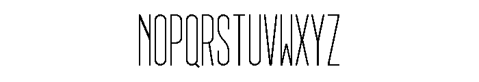GarajeMonospace1303 Book Font UPPERCASE