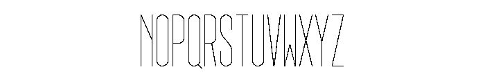 GarajeMonospace1303 Light Font UPPERCASE