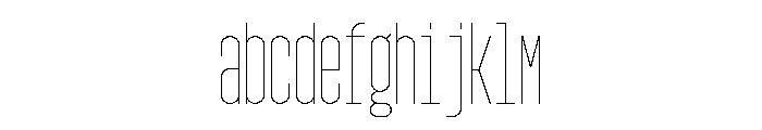 GarajeMonospace1303 Light FONT