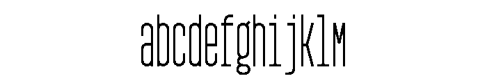 GarajeMonospace1303 Medium FONT