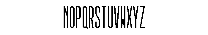 GarajeMonospace1403 Bold Font UPPERCASE