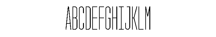 GarajeMonospace1403 Book Font UPPERCASE