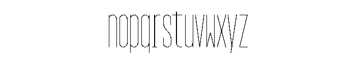 GarajeMonospace1403 Light Font LOWERCASE