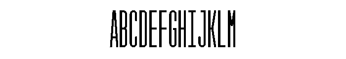 GarajeMonospace1503 Bold Font UPPERCASE
