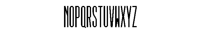 GarajeMonospace1503 Bold Font UPPERCASE