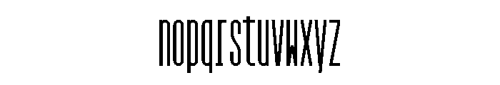 GarajeMonospace1503 Bold Font LOWERCASE