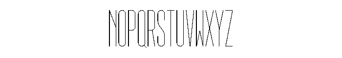 GarajeMonospace1503 Light Font UPPERCASE