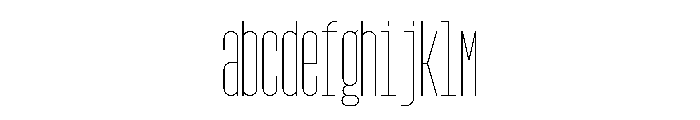 GarajeMonospace1503 Light FONT