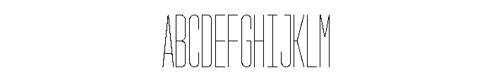 GarajeMonospace1603 Light Font UPPERCASE