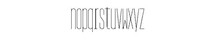 GarajeMonospace1603 Light Font LOWERCASE