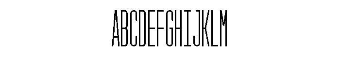 GarajeMonospace1603 Medium Font UPPERCASE