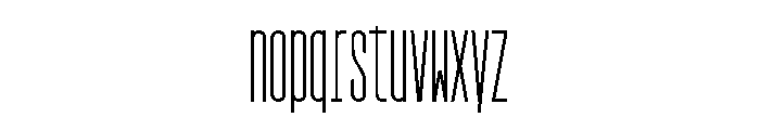 GarajeMonospace1603 Medium Font LOWERCASE