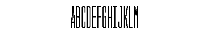 GarajeMonospace1703 Bold Font UPPERCASE