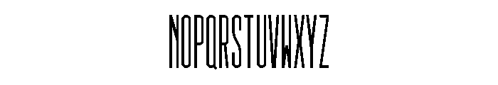 GarajeMonospace1703 Bold Font UPPERCASE