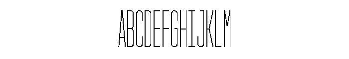 GarajeMonospace1703 Book Font UPPERCASE