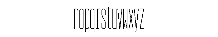 GarajeMonospace1703 Book Font LOWERCASE