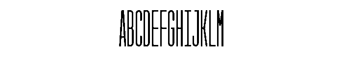 GarajeMonospace1803 Bold Font UPPERCASE