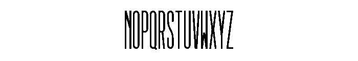 GarajeMonospace1803 Bold Font UPPERCASE