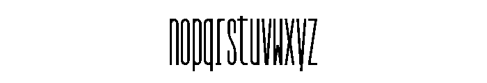 GarajeMonospace1803 Bold Font LOWERCASE