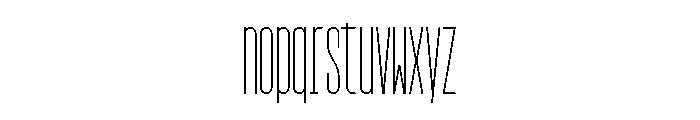GarajeMonospace1803 Book Font LOWERCASE