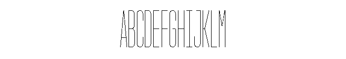 GarajeMonospace1803 Light Font UPPERCASE