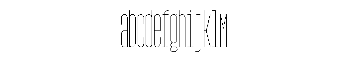 GarajeMonospace1803 Light FONT