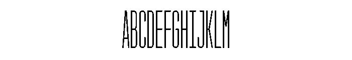 GarajeMonospace1803 Medium Font UPPERCASE