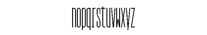 GarajeMonospace1803 Medium Font LOWERCASE