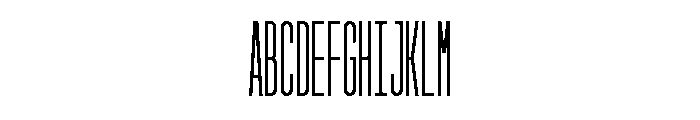 GarajeMonospace1903 Bold Font UPPERCASE
