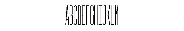 GarajeMonospace1903 Medium Font UPPERCASE