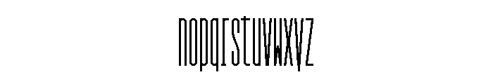 GarajeMonospace2003 Bold Font LOWERCASE