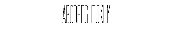 GarajeMonospace2003 Book Font UPPERCASE