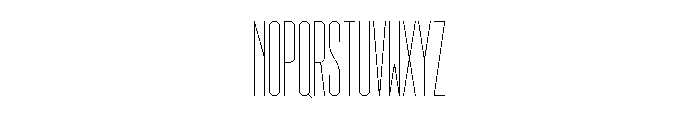 GarajeMonospace2003 Light Font UPPERCASE