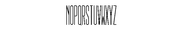 GarajeMonospace2003 Medium Font UPPERCASE
