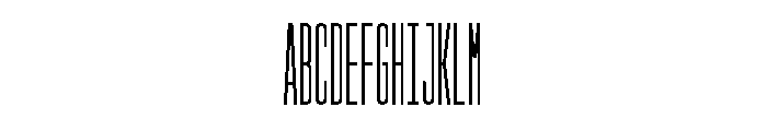 GarajeMonospace2103 Bold Font UPPERCASE