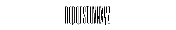 GarajeMonospace2103 Bold Font LOWERCASE
