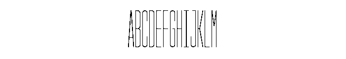 GarajeMonospace2103 Book Font UPPERCASE