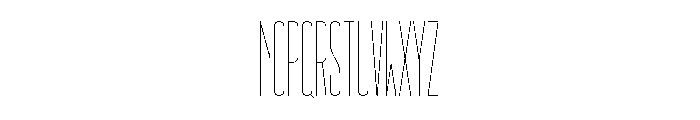 GarajeMonospace2103 Light Font UPPERCASE