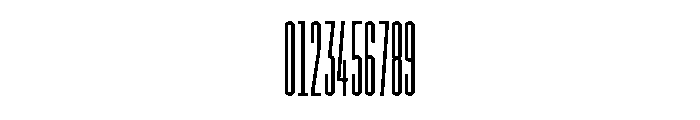 GarajeMonospace2203 Black Font OTHER CHARS