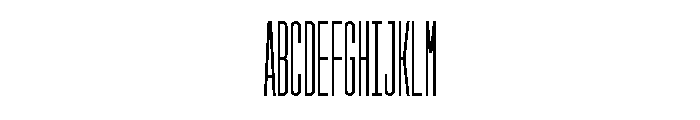 GarajeMonospace2203 Bold Font UPPERCASE