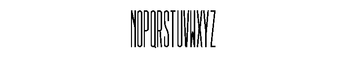 GarajeMonospace2203 Bold Font UPPERCASE