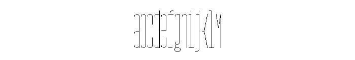 GarajeMonospace2203 Light FONT