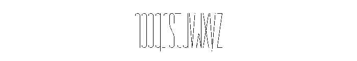 GarajeMonospace2203 Light Font LOWERCASE