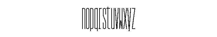 GarajeMonospace2203 Medium Font LOWERCASE