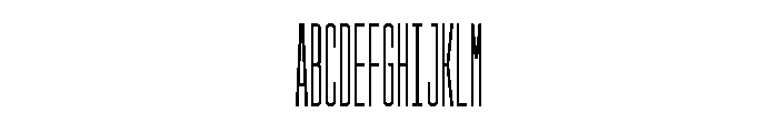 GarajeMonospace2303 Bold Font UPPERCASE