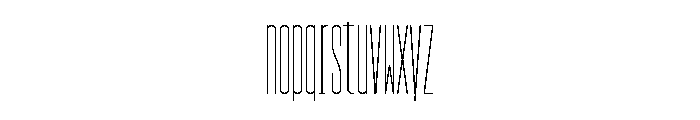 GarajeMonospace2303 Book Font LOWERCASE